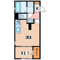 La sita深志の物件間取画像